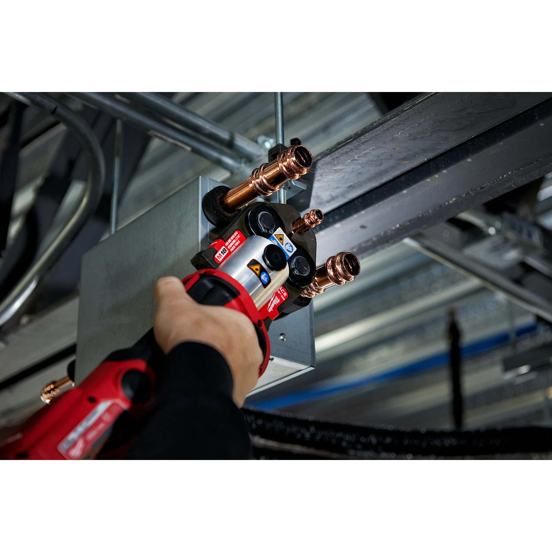 Milwaukee 2922-22M M18™ FORCE LOGIC™ Press Tool Kit w/ ONE-KEY™ with 1/4"-7/8" Streamline™ ACR Jaws - Image 4