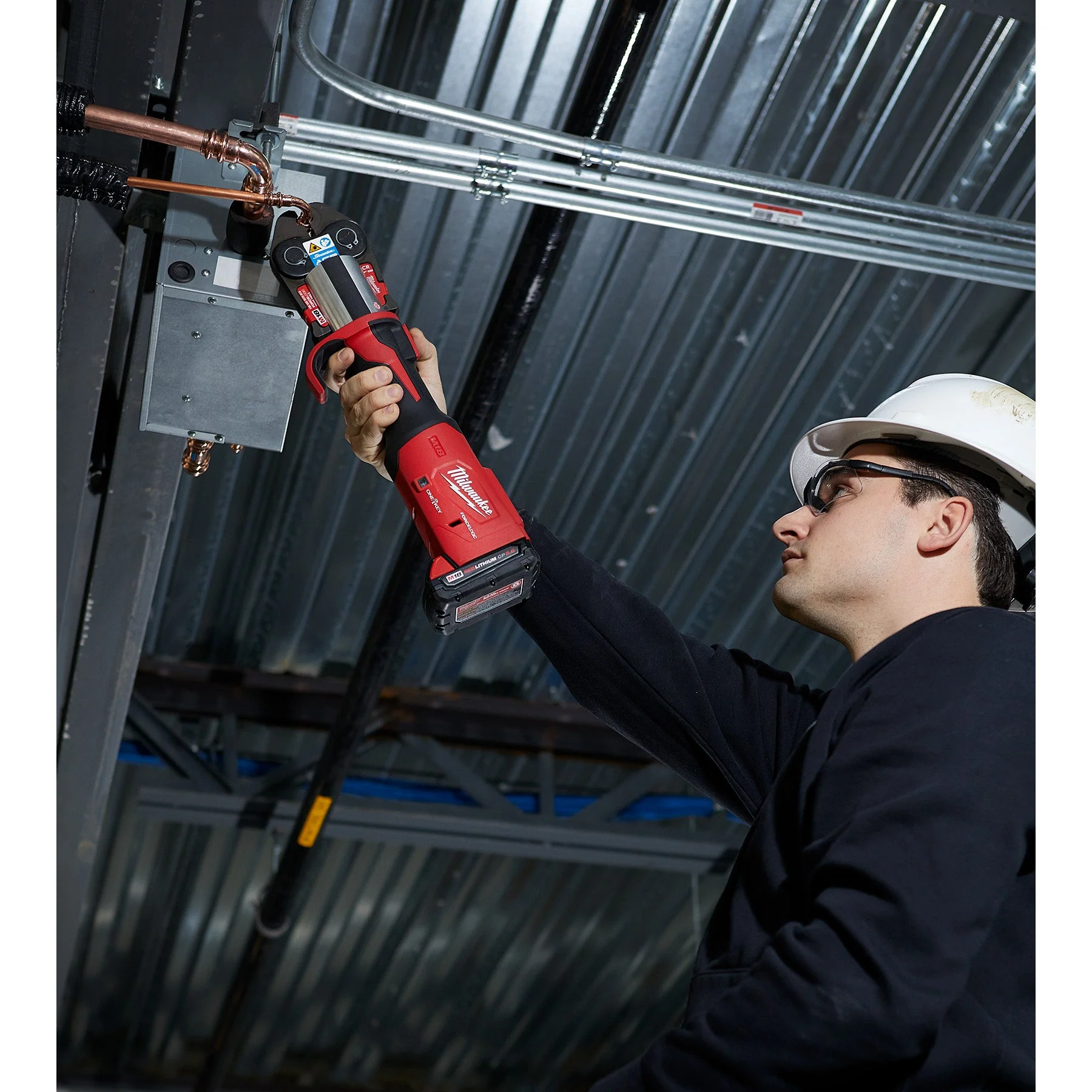 Milwaukee 2922-22M M18™ FORCE LOGIC™ Press Tool Kit w/ ONE-KEY™ with 1/4"-7/8" Streamline™ ACR Jaws - Image 5