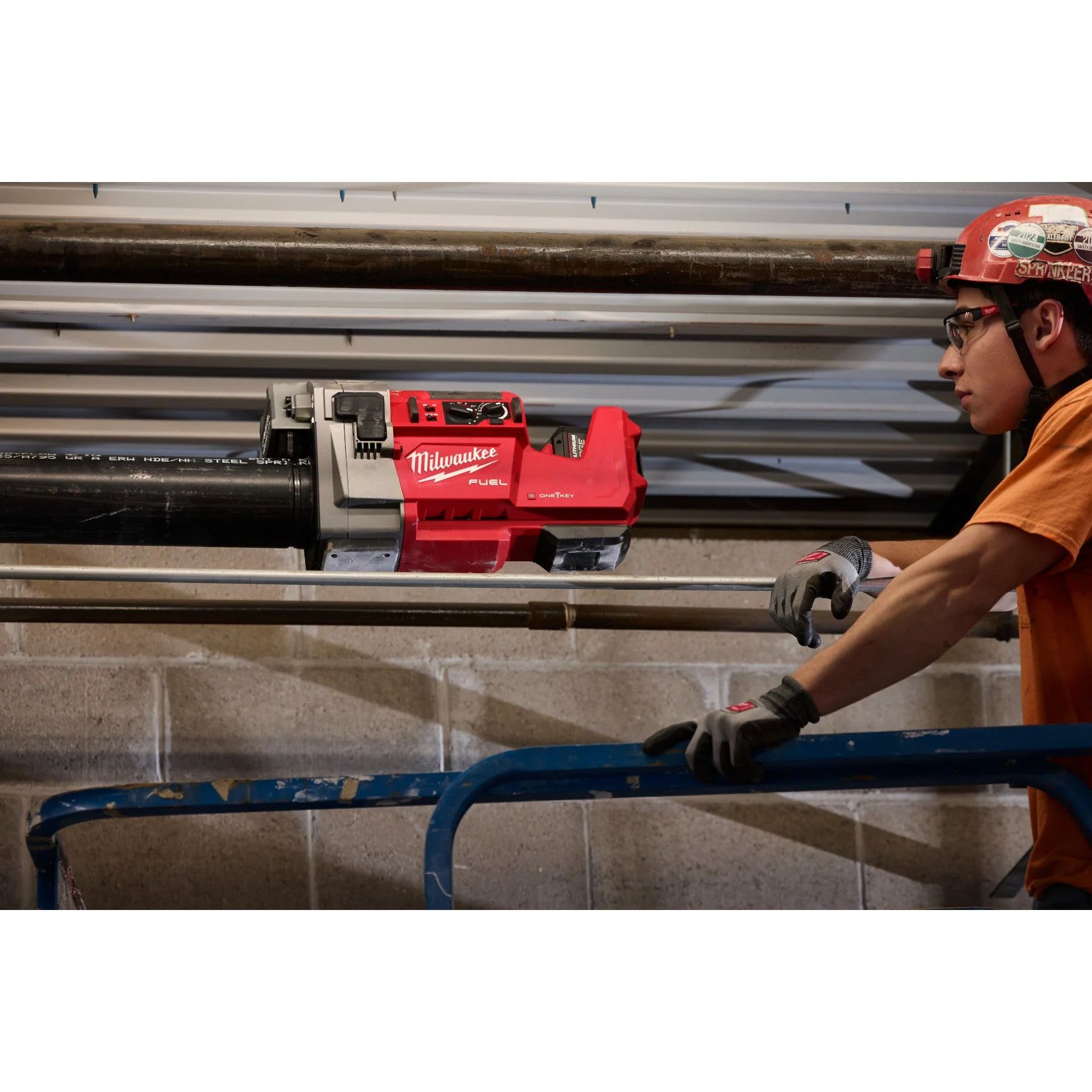 Milwaukee 2927-22 M18 FUEL™ RINGER™ Roll Groover for 1-1/4” - 4” Sch 10/40, 6” Sch 10 - Image 9