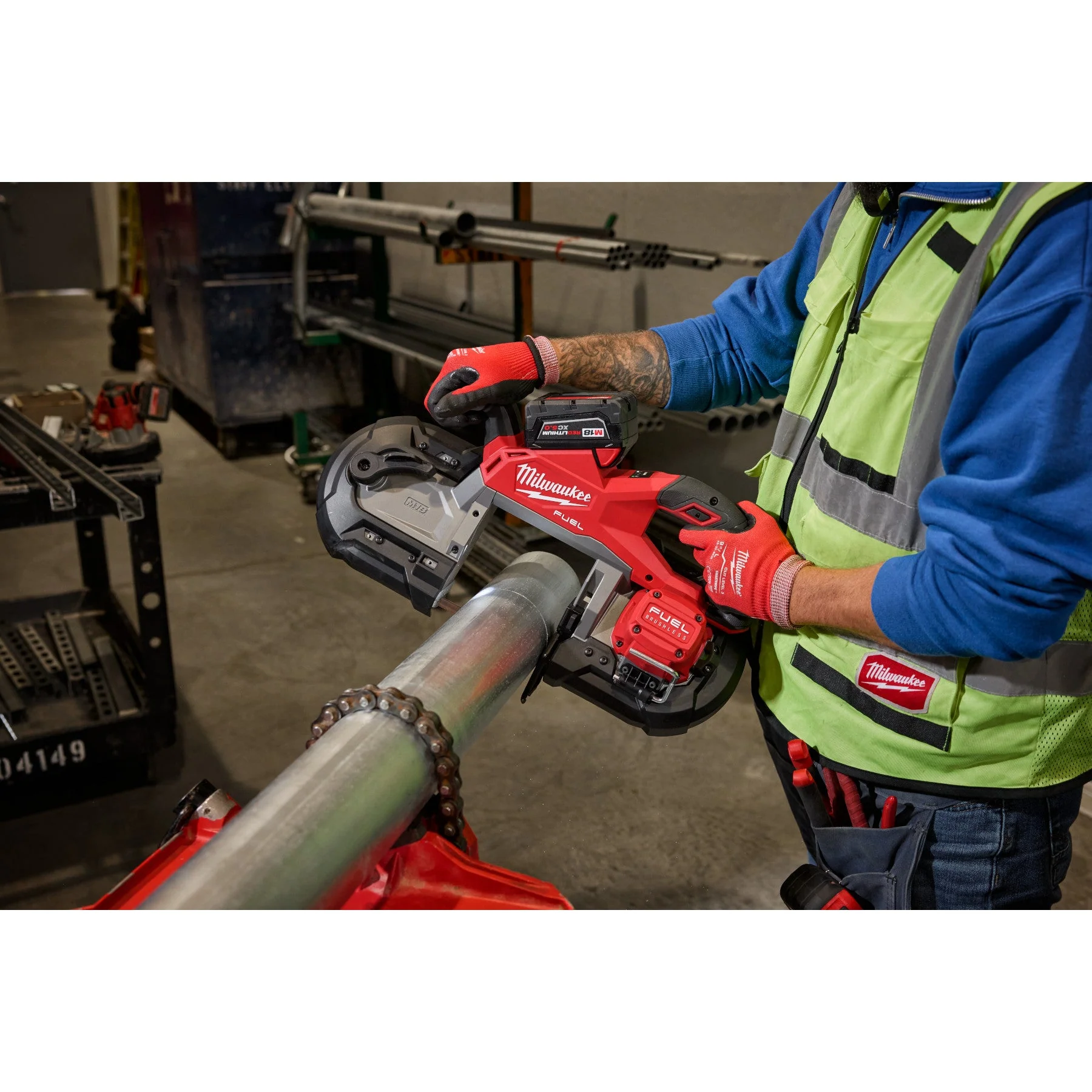 Milwaukee 2929-22 M18 FUEL™ Deep Cut Band Saw Kit - Image 21
