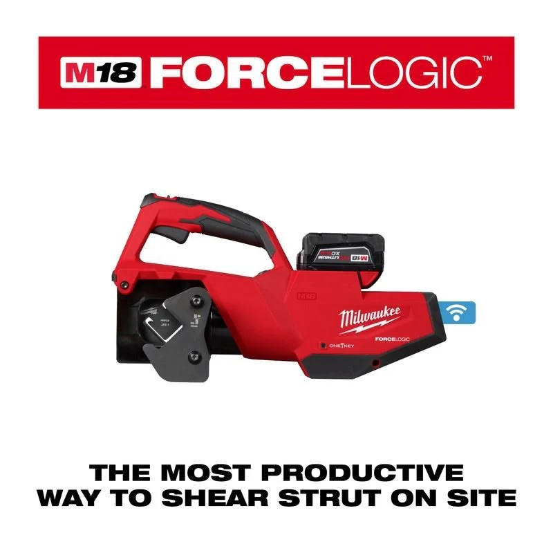 Milwaukee 2933-21 M18 FORCE LOGIC Single Channel Strut Shear Kit - Image 19