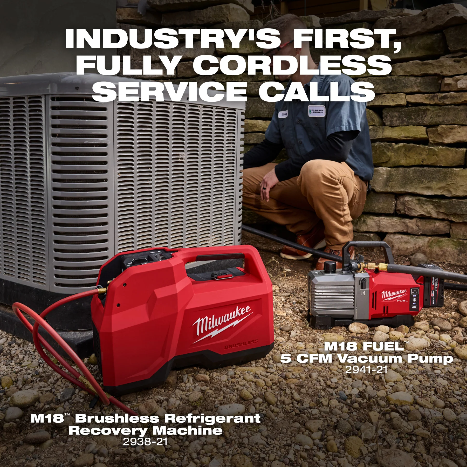 Milwaukee 2938-21 M18™ Brushless Refrigerant Recovery Machine - Image 17