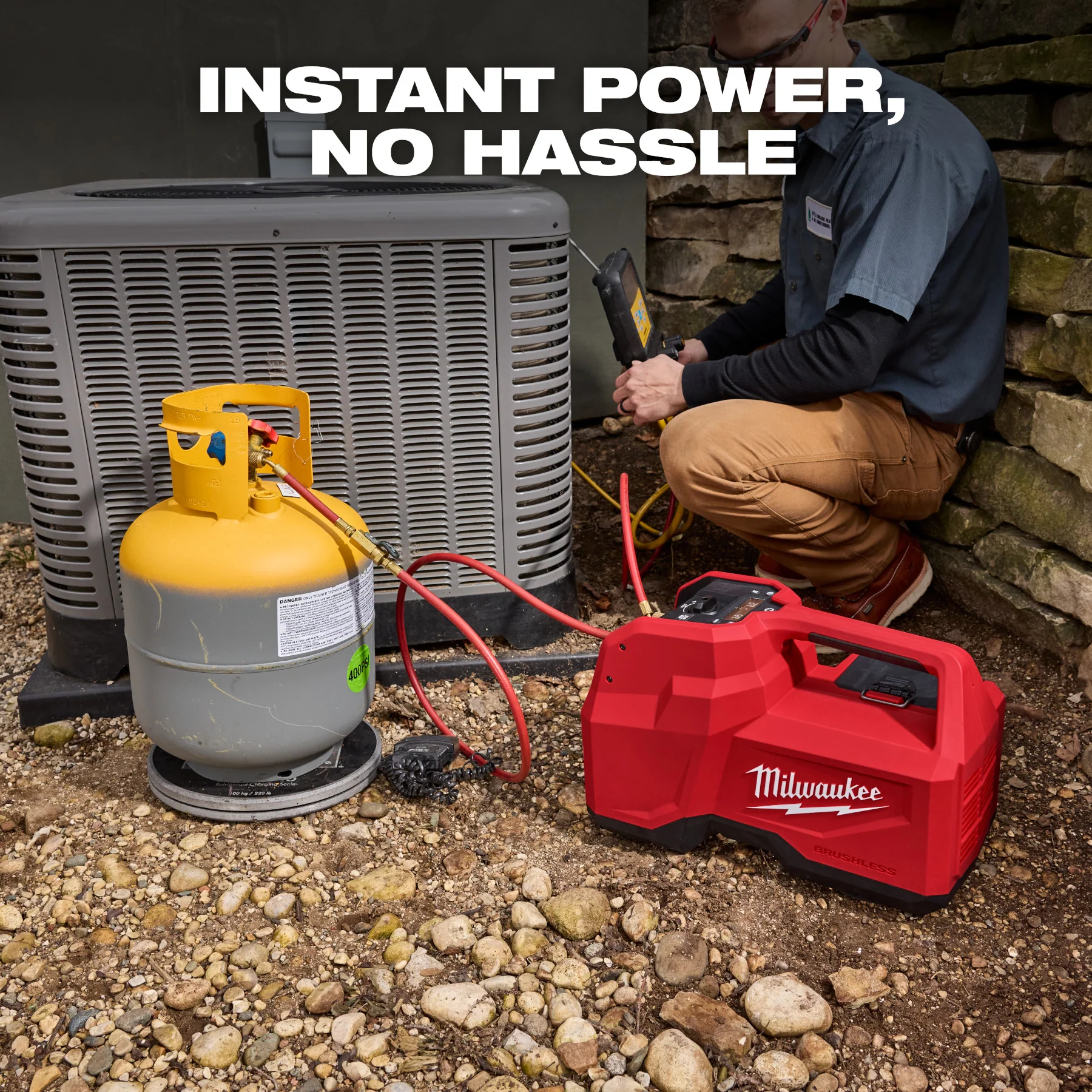 Milwaukee 2938-21 M18™ Brushless Refrigerant Recovery Machine - Image 18