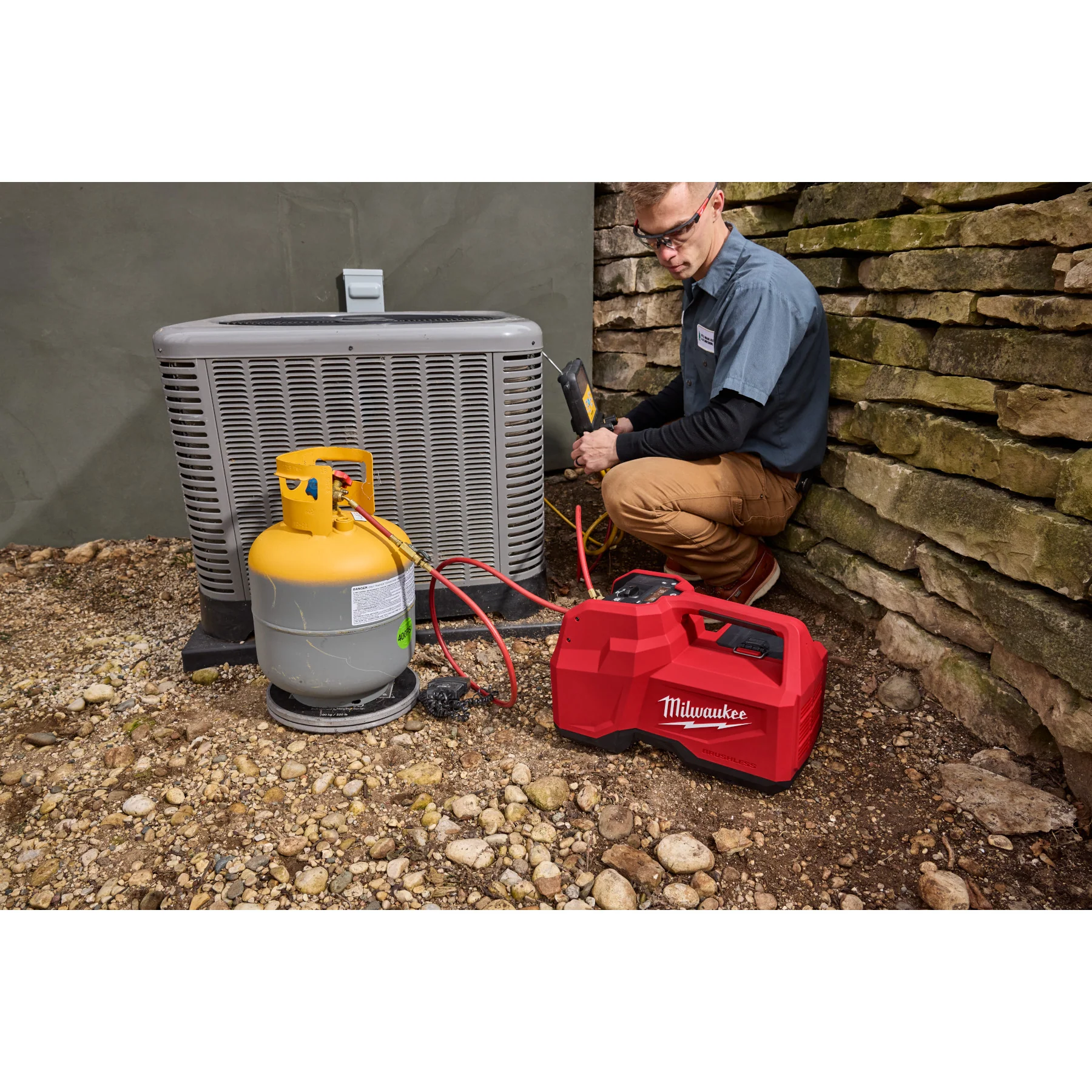 Milwaukee 2938-21 M18™ Brushless Refrigerant Recovery Machine - Image 20