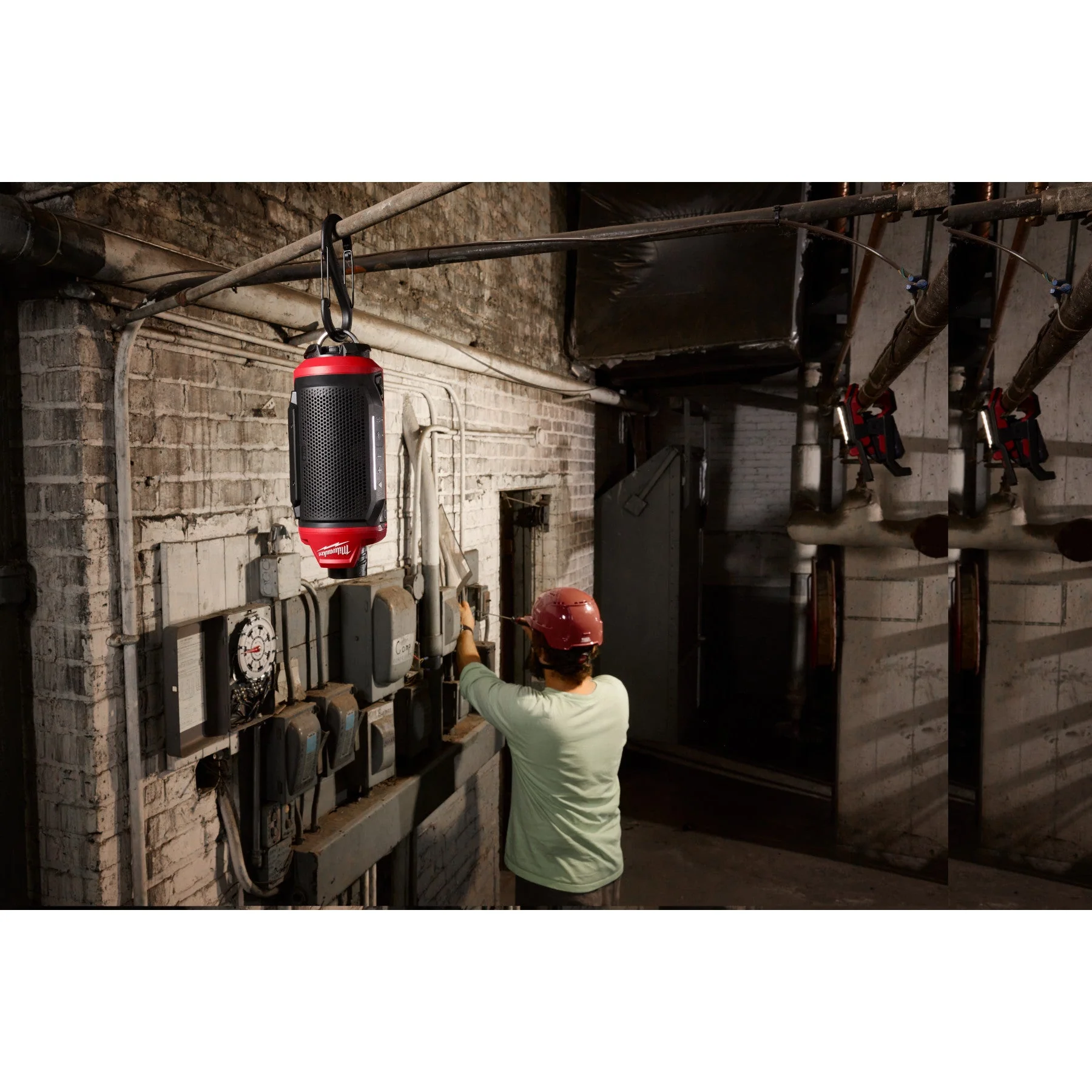 Milwaukee 2955-20 M12™ Bluetooth® Jobsite Speaker w/ PACKOUT™ Compatibility - Image 13