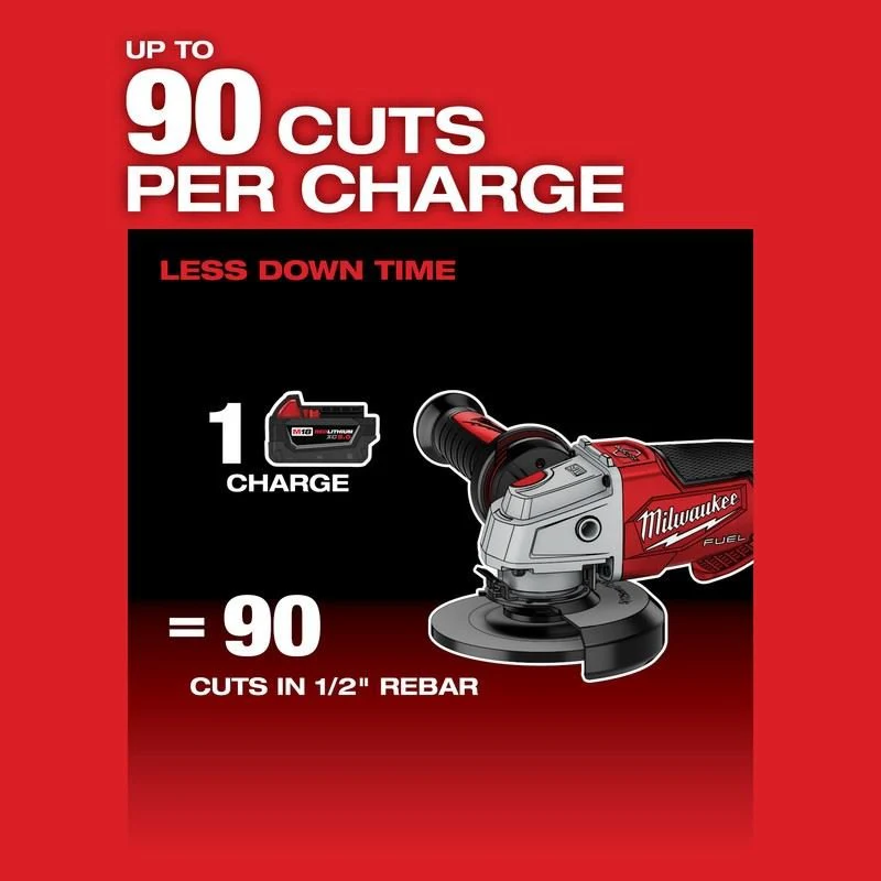 Milwaukee 2991-22 M18 FUEL Compact Impact Wrench and Grinder 2 Tool Combo Kit - Image 10