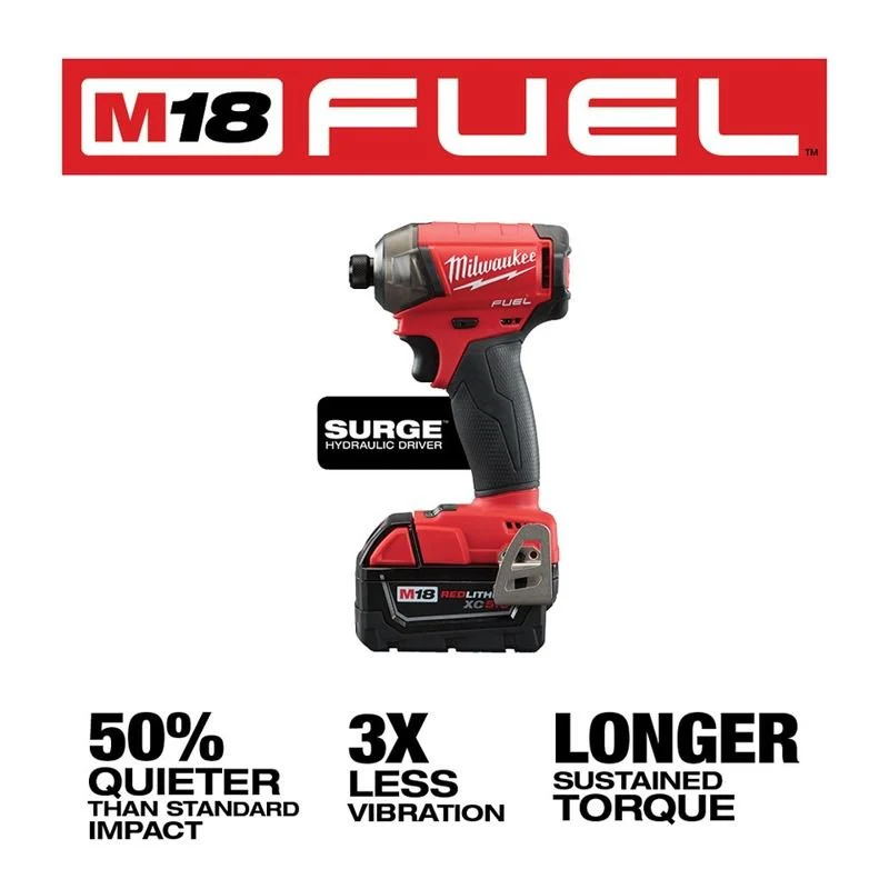 Milwaukee 2999-22CXC M18 FUEL 2 Tool Hammer Drill/Surge Kit - Image 5