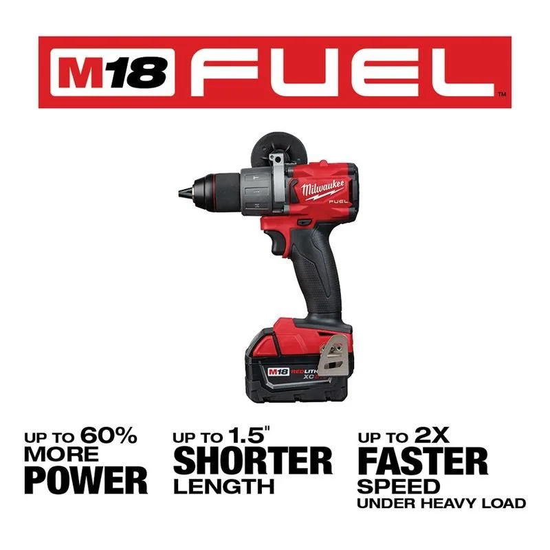Milwaukee 2999-22CXC M18 FUEL 2 Tool Hammer Drill/Surge Kit - Image 6