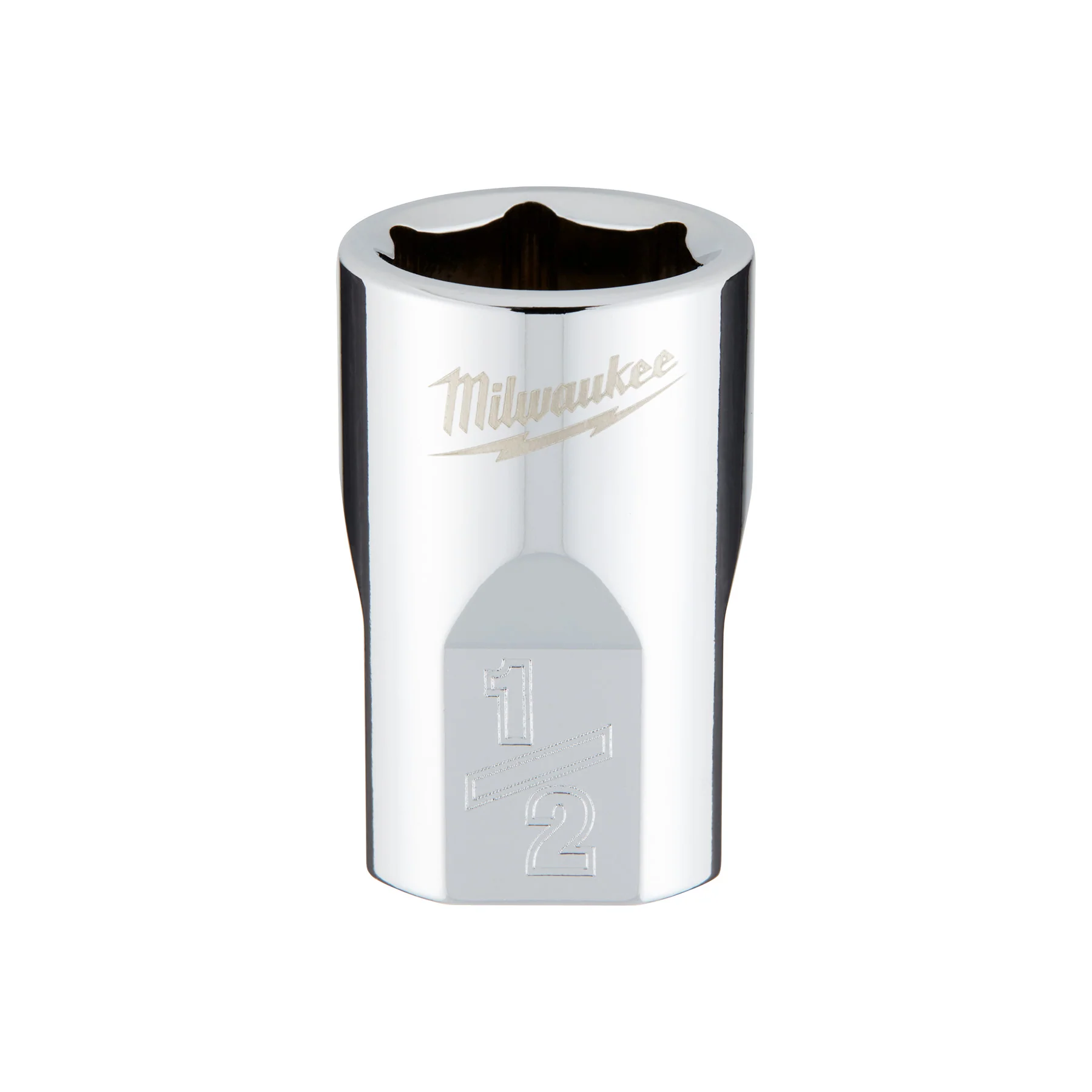 Milwaukee 3/8" Drive 1/2" SAE Socket with FOUR FLAT™ Sides 45-34-9064
