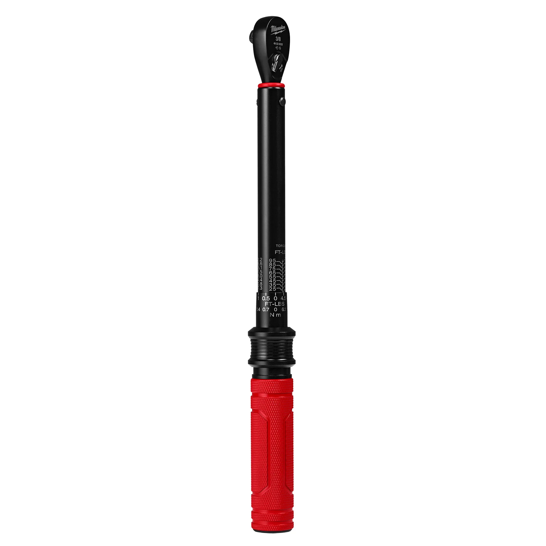 Milwaukee 3/8” Drive Click Torque Wrench (20-100 ft·lbf) 48-22-9202 - Image 9