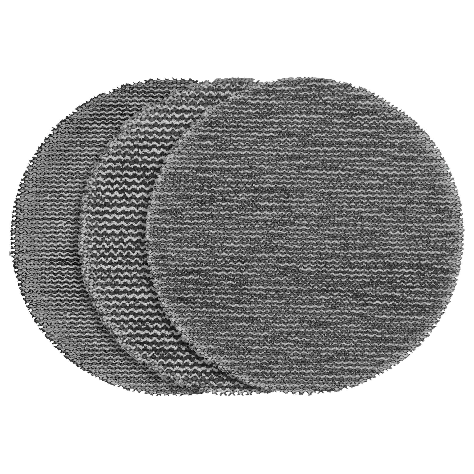 Milwaukee 3” Assorted 80, 120, 180 Grit Mesh Sanding Discs with POWERGRID™ Tear Resistant Mesh – 36 pk + 3 Pad Savers - Image 13
