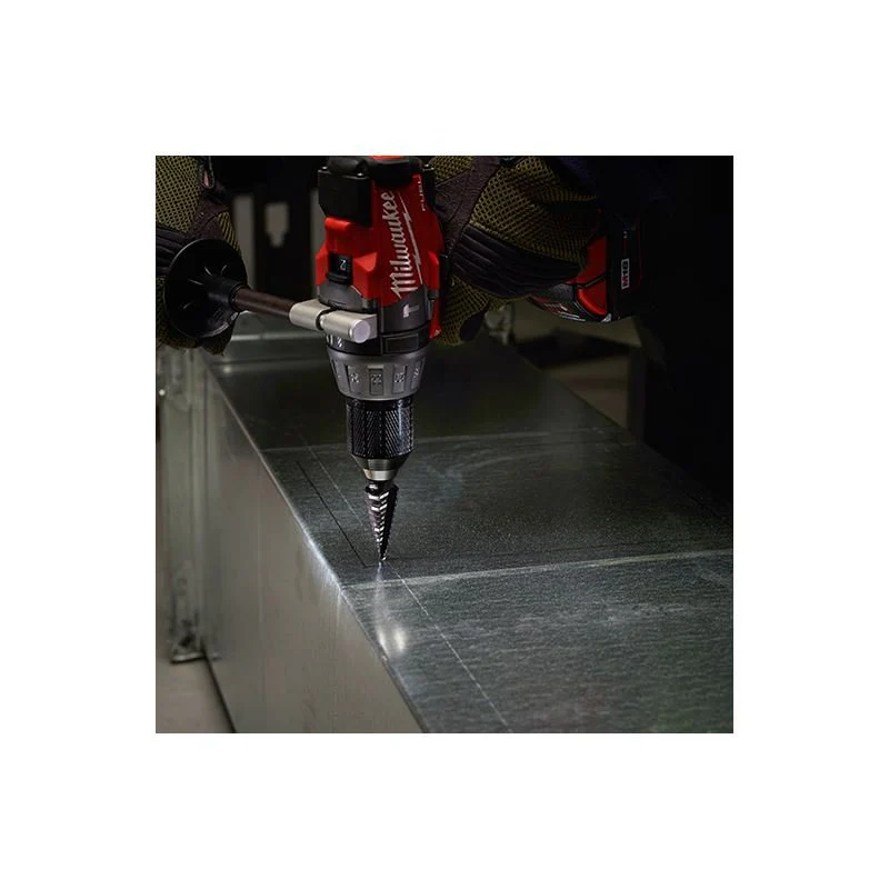 Milwaukee #3 Step Drill Bit, 1/4" - 3/4" by 1/16"