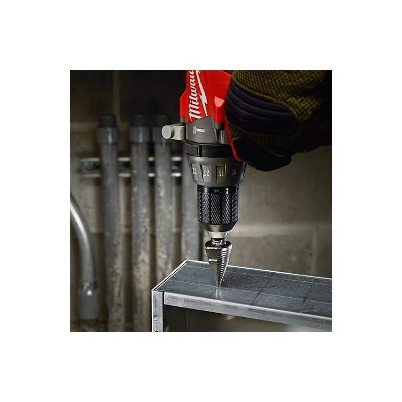 Milwaukee #3 Step Drill Bit, 1/4" - 3/4" by 1/16" - Image 11