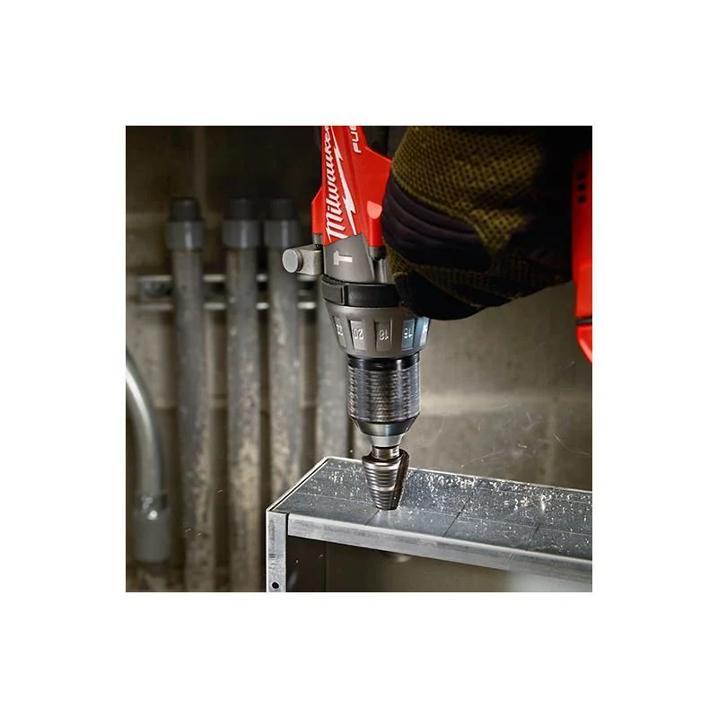 Milwaukee #3 Step Drill Bit, 1/4" - 3/4" by 1/16" - Image 12