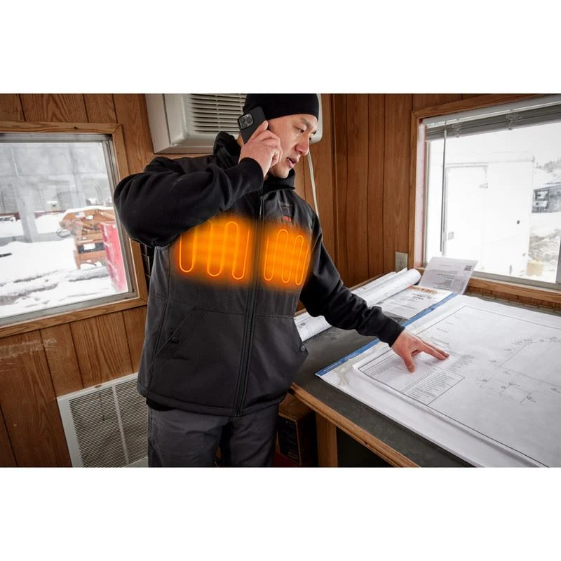 Milwaukee 305B-21 M12 Heated AXIS Vest Kit - Black - Image 7