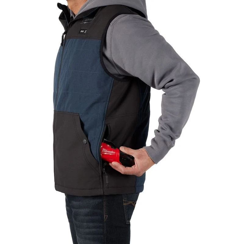 Milwaukee 305BL-20 M12 HEATED AXIS VEST - BLUE - Image 5