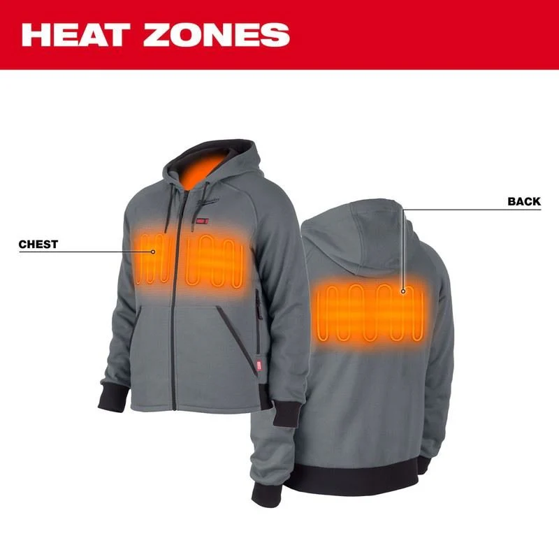 Milwaukee 306G-21 M12 HEATED HOODIE KIT- GREY - Image 10