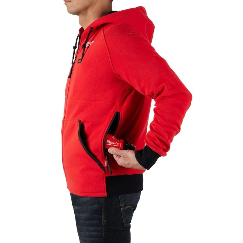 Milwaukee 306R-20 M12 HEATED HOODIE - RED - Image 3