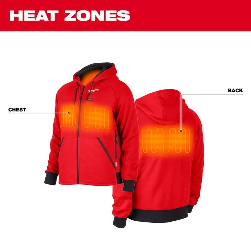 Milwaukee 306R-20 M12 HEATED HOODIE - RED - Image 8