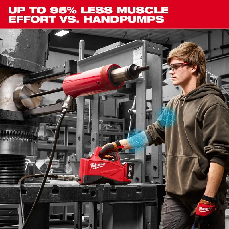 Milwaukee 3120-21 M18 Brushless Single Acting 60in3 10,000psi Hydraulic Pump - Image 7