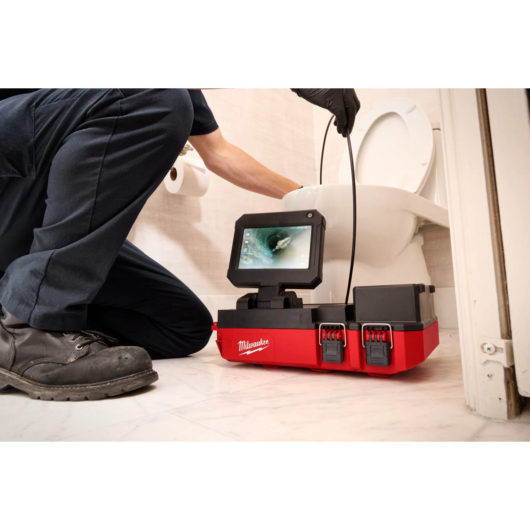 Milwaukee 3154-20 M12™ 75' Drain Camera w/ PACKOUT™ Compatibility - Image 4