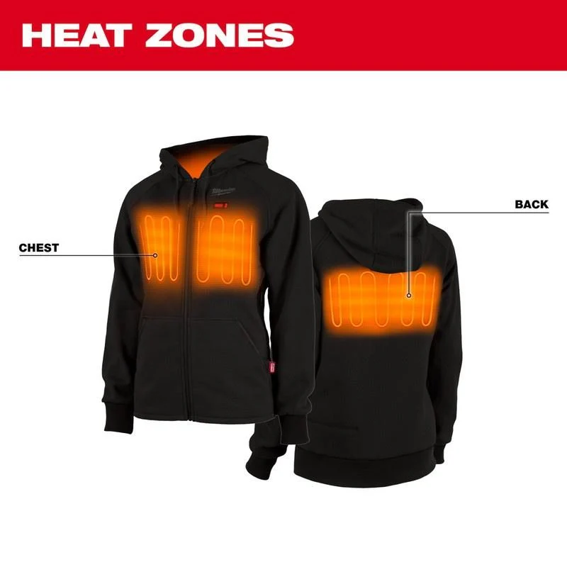 Milwaukee 336B-21 M12 WOMENS HEATED HOODIE KIT - BLACK - Image 9