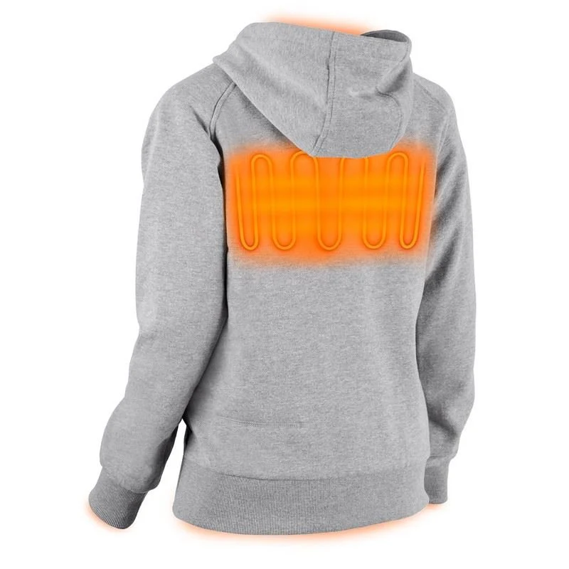 Milwaukee 336G-21 M12 Womens Heated Hoodie - Gray - Image 8
