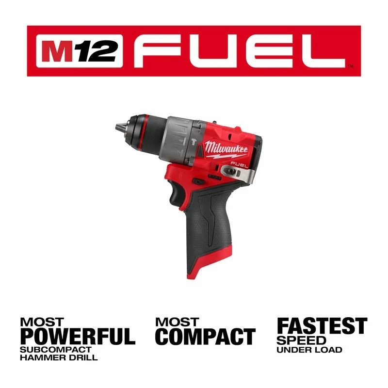 Milwaukee 3404-20 M12 FUEL 1/2in Hammer Drill/Driver - Image 3