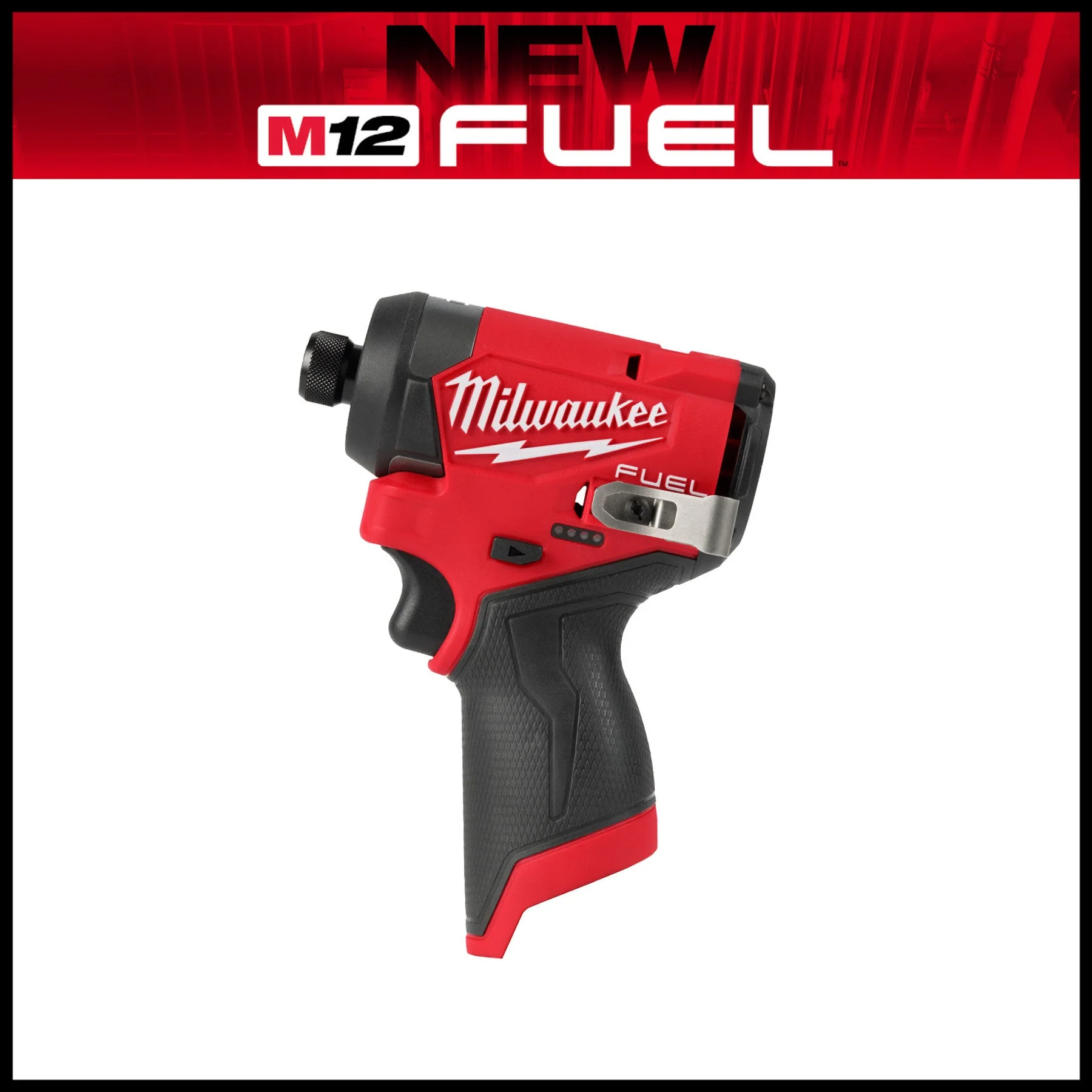 Milwaukee 3453-22 M12 FUEL™ 1/4" Hex Impact Driver Kit - Image 16