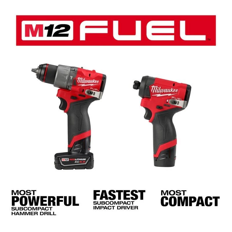 Milwaukee 3497-22 M12 FUEL 2-Tool Combo Kit - Image 5
