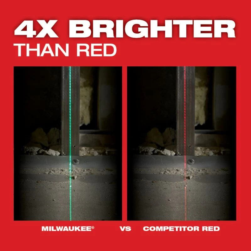 Milwaukee 3624-20 M12 Green Cross Line and 4-Points Laser - Image 10
