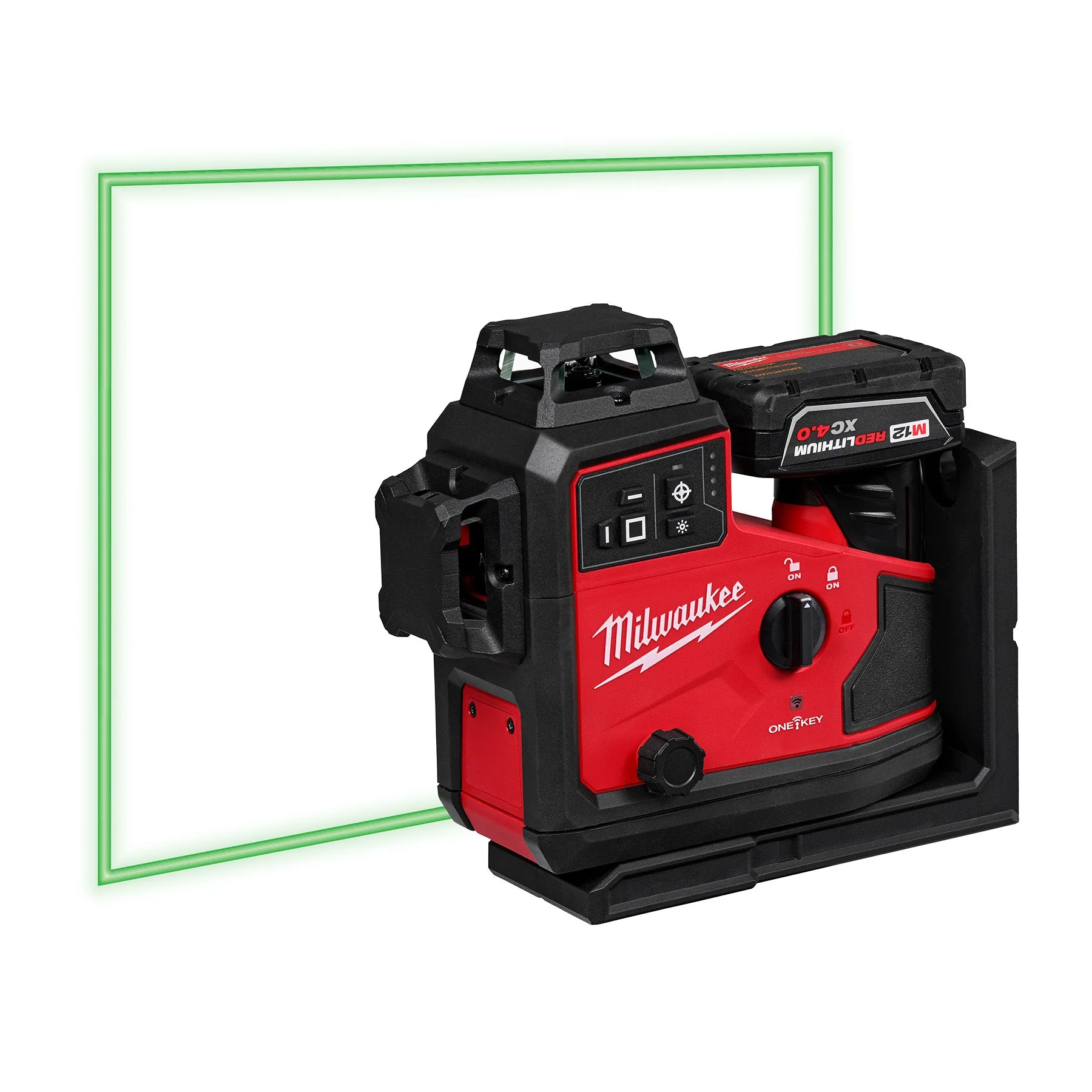 Milwaukee 3642-21 M12™ Green 360° 3-Plane Laser w/Automatic Alignment & Receiver - Image 10