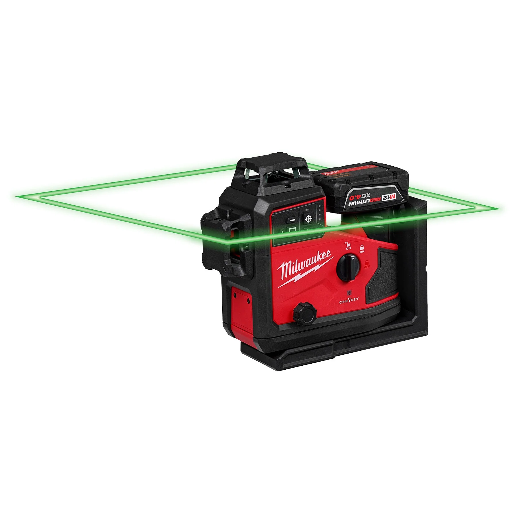 Milwaukee 3642-21 M12™ Green 360° 3-Plane Laser w/Automatic Alignment & Receiver - Image 32