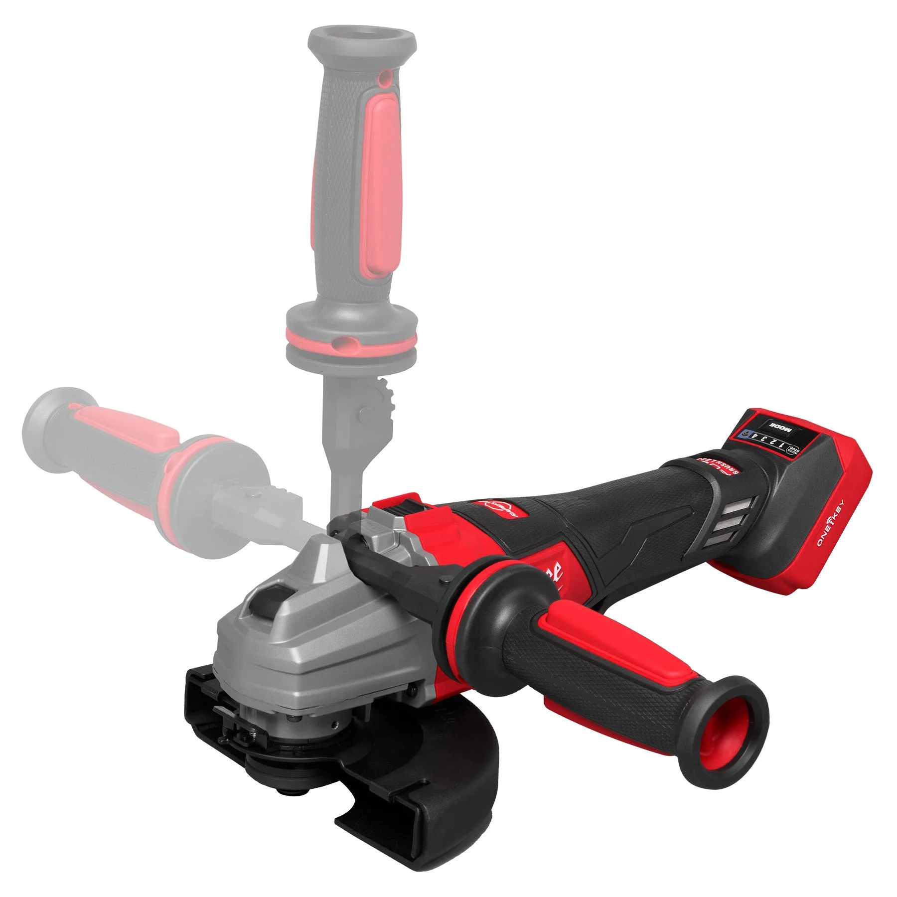 Milwaukee 3676-20 M18 FUEL™ 4 1/2" - 6" Dual Trigger Braking Grinder, Paddle Switch w/ ONE KEY™ - Image 12