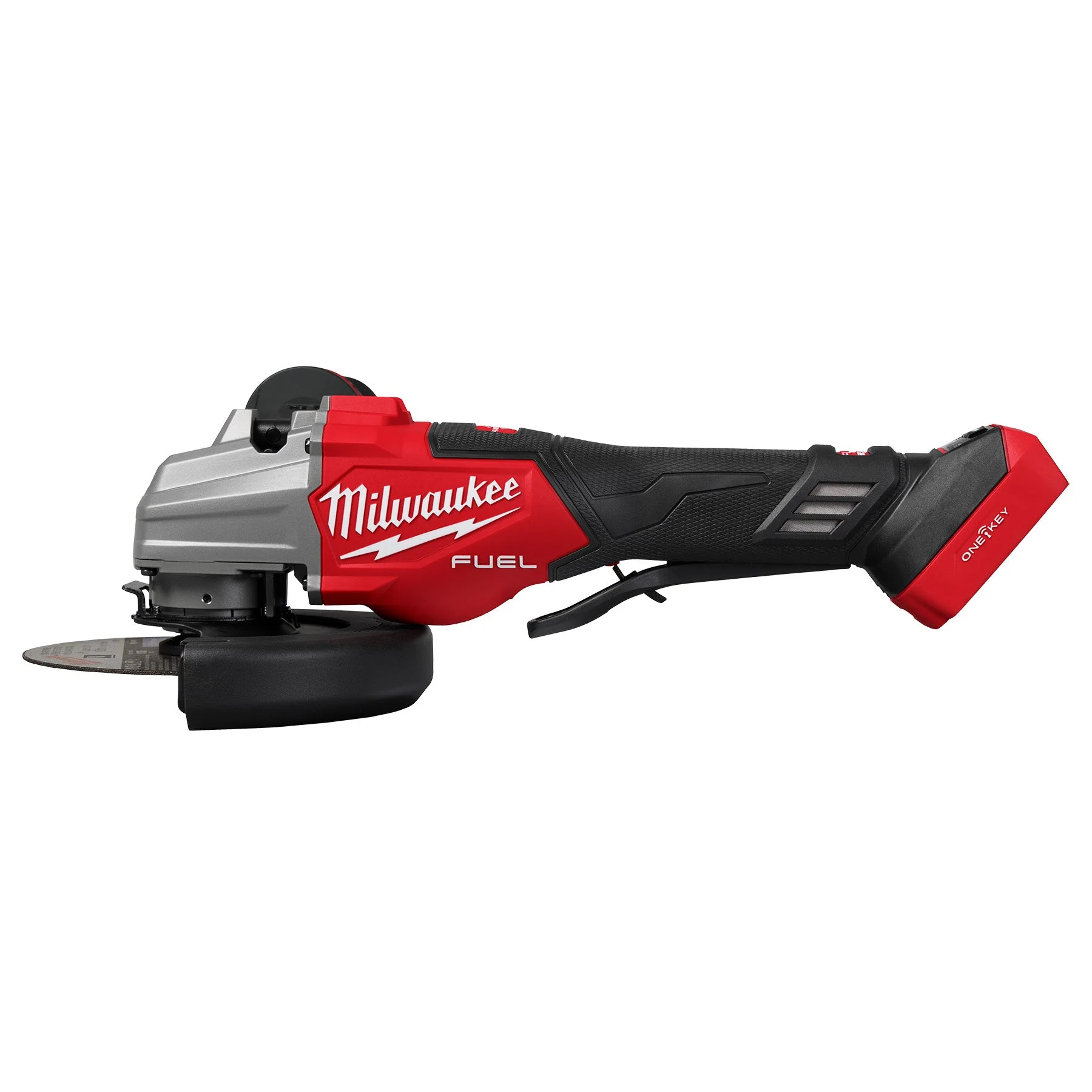 Milwaukee 3676-20 M18 FUEL™ 4 1/2" - 6" Dual Trigger Braking Grinder, Paddle Switch w/ ONE KEY™ - Image 14