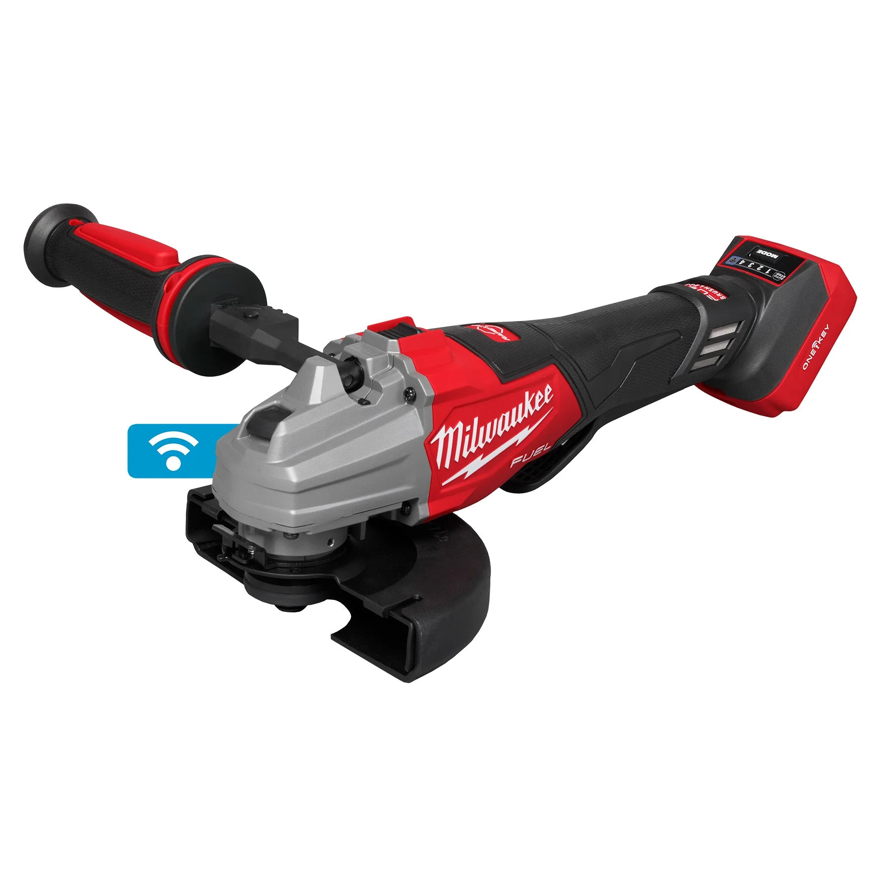 Milwaukee 3676-20 M18 FUEL™ 4 1/2" - 6" Dual Trigger Braking Grinder, Paddle Switch w/ ONE KEY™ - Image 17
