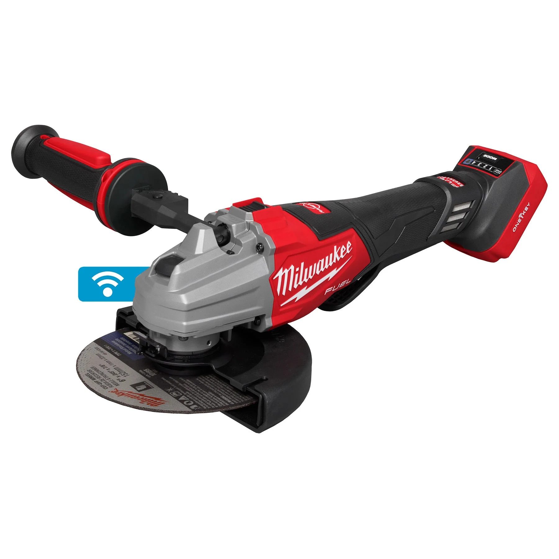 Milwaukee 3676-20 M18 FUEL™ 4 1/2" - 6" Dual Trigger Braking Grinder, Paddle Switch w/ ONE KEY™ - Image 19