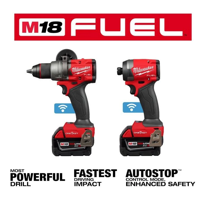 Milwaukee 3696-22 M18 FUEL 2-Tool Combo Kit w/ ONE-KEY - Image 6
