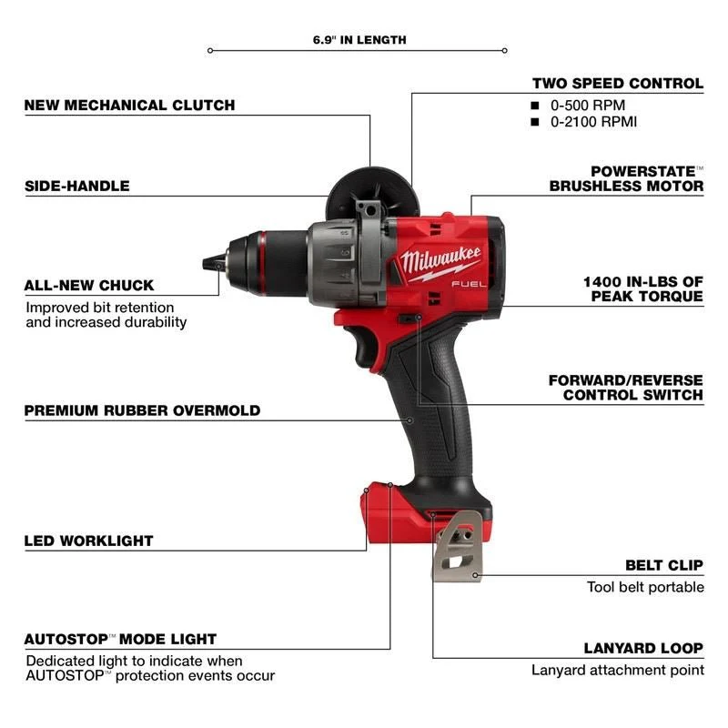 Milwaukee 3697-25 M18 FUEL 5 Tool Combo Kit - Image 5
