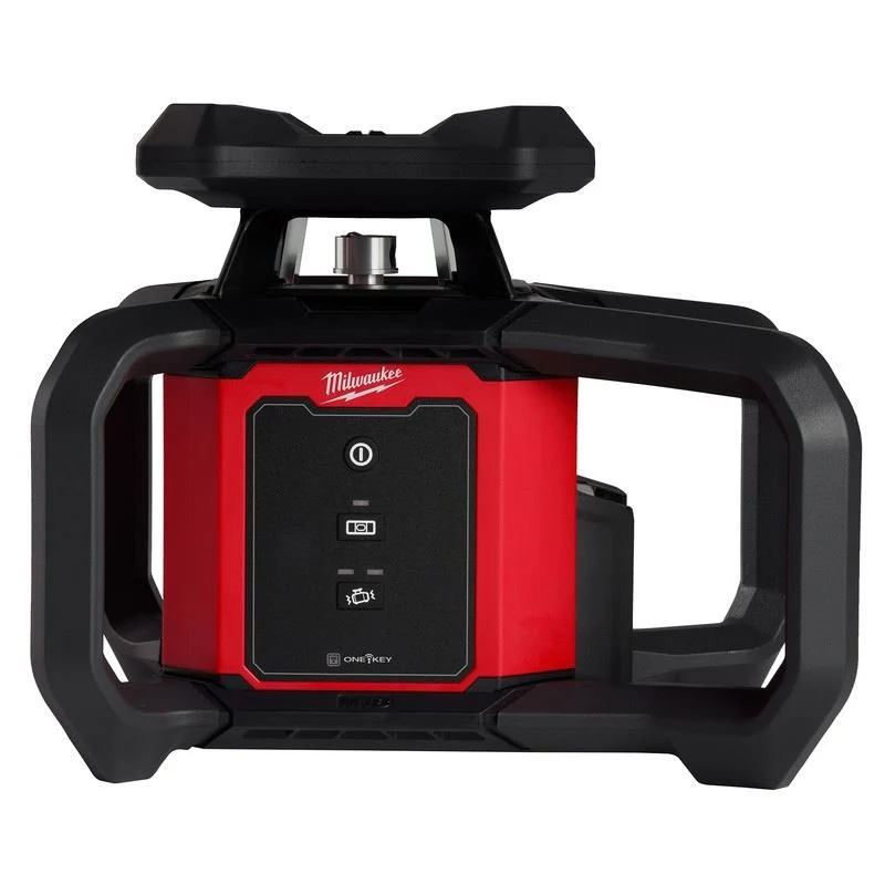 Milwaukee 3701-21T M18 Red Exterior Rotary Laser Level Kit w/ Receiver, Tripod, and Grade Rod - Image 3