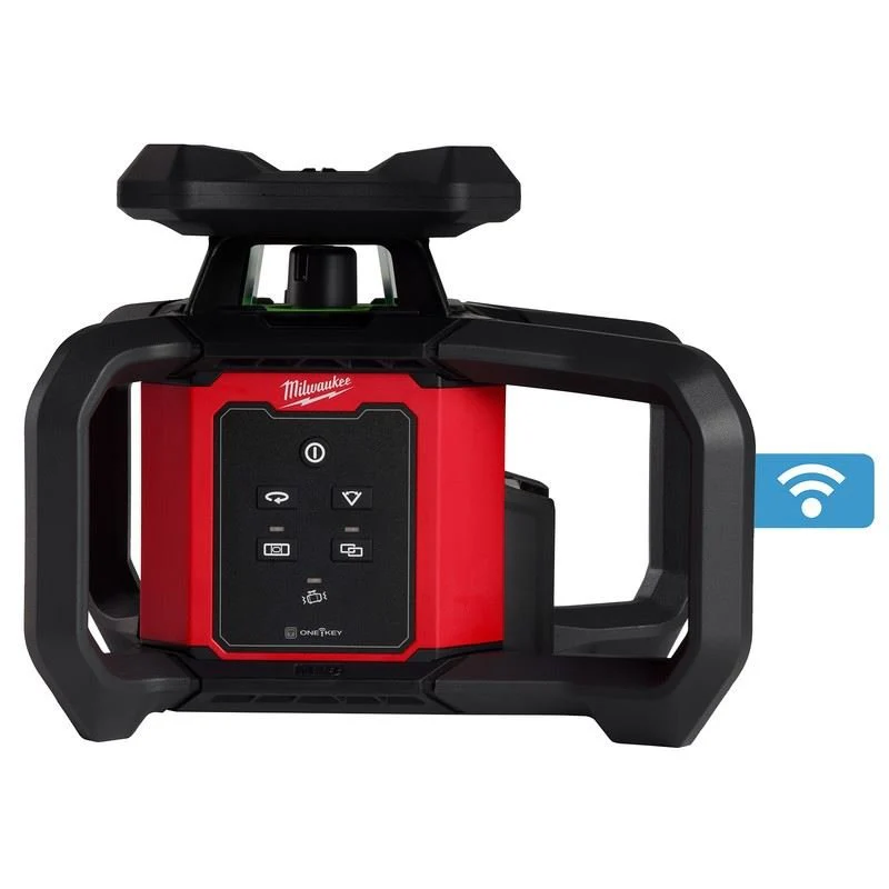 Milwaukee 3702-21 M18 Green Interior Rotary Laser Level Kit w/ Remote/Receiver and Wall Mount Bracket - Image 6