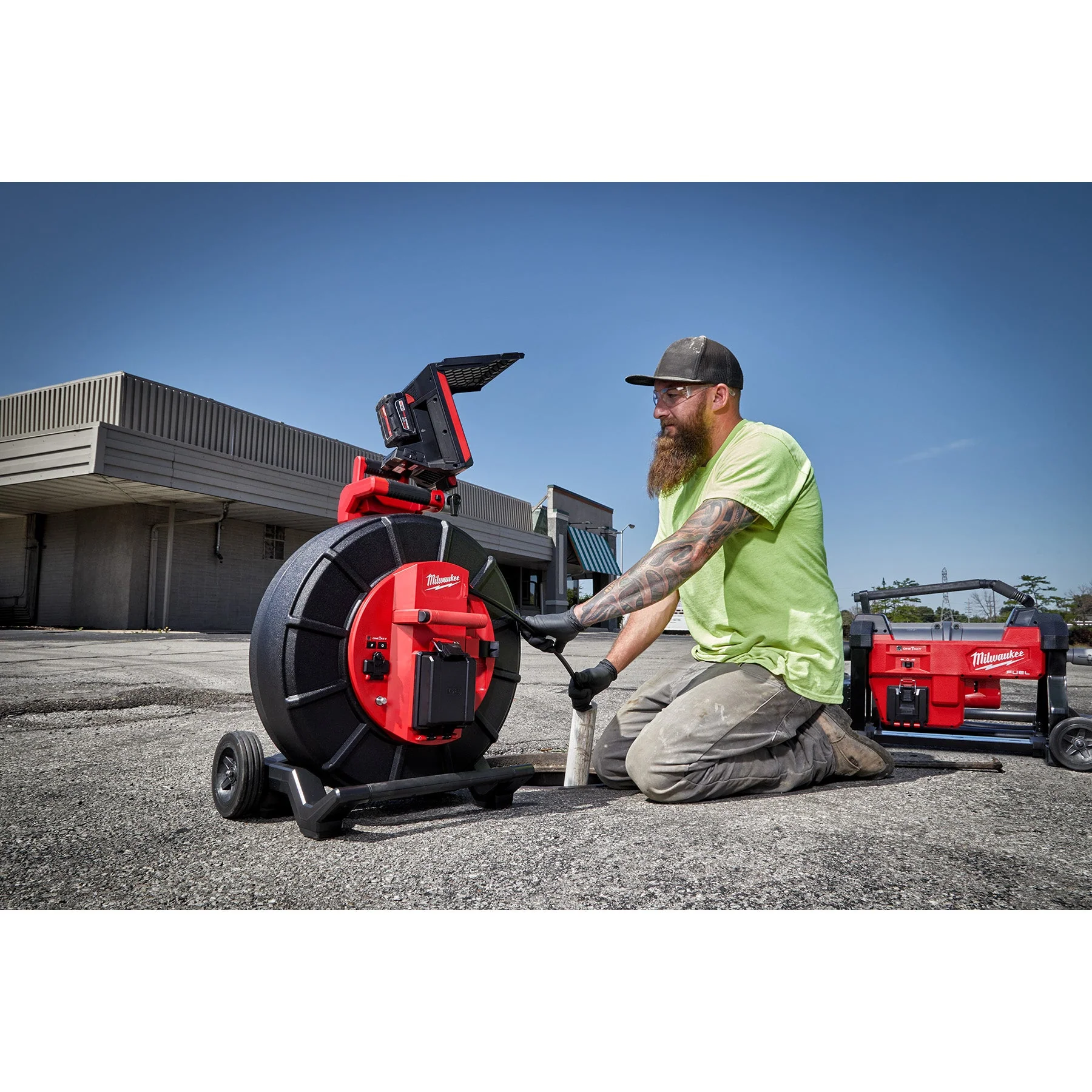 Milwaukee 3974-22 M18™ 200’ Stiff Modular Pipeline Inspection System - Image 19
