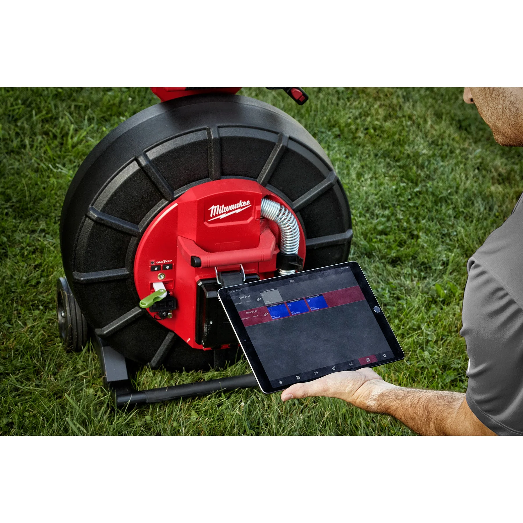 Milwaukee 3974-22 M18™ 200’ Stiff Modular Pipeline Inspection System - Image 29
