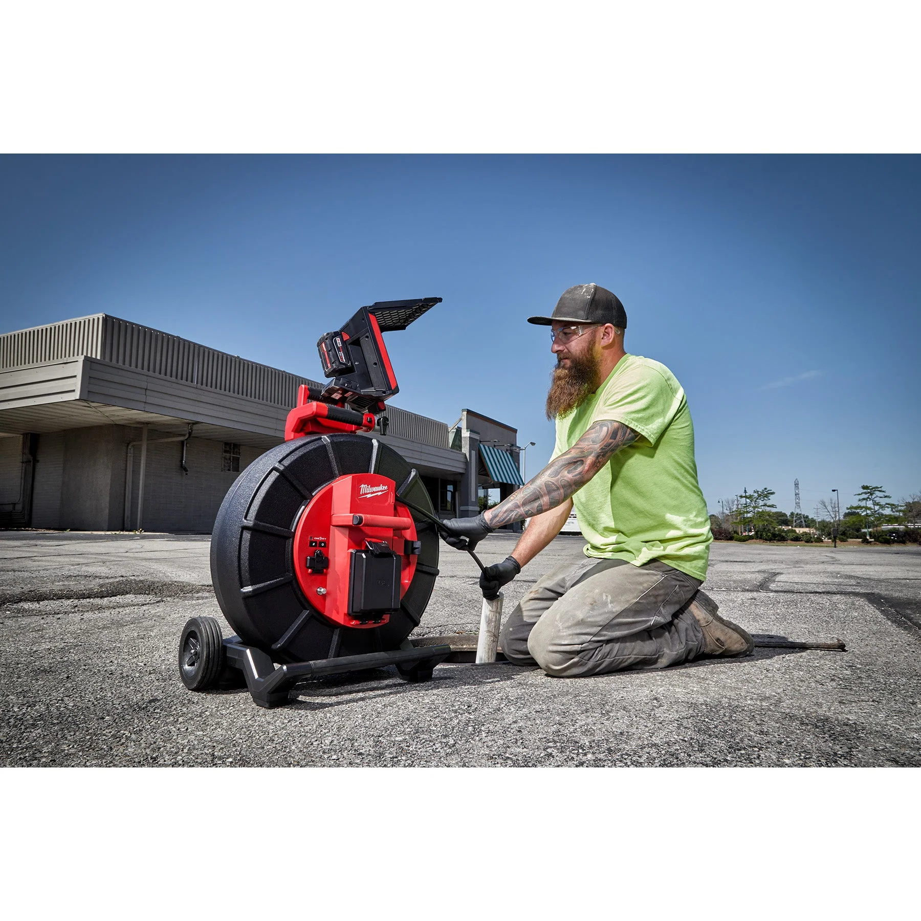 Milwaukee 3974-22 M18™ 200’ Stiff Modular Pipeline Inspection System - Image 30