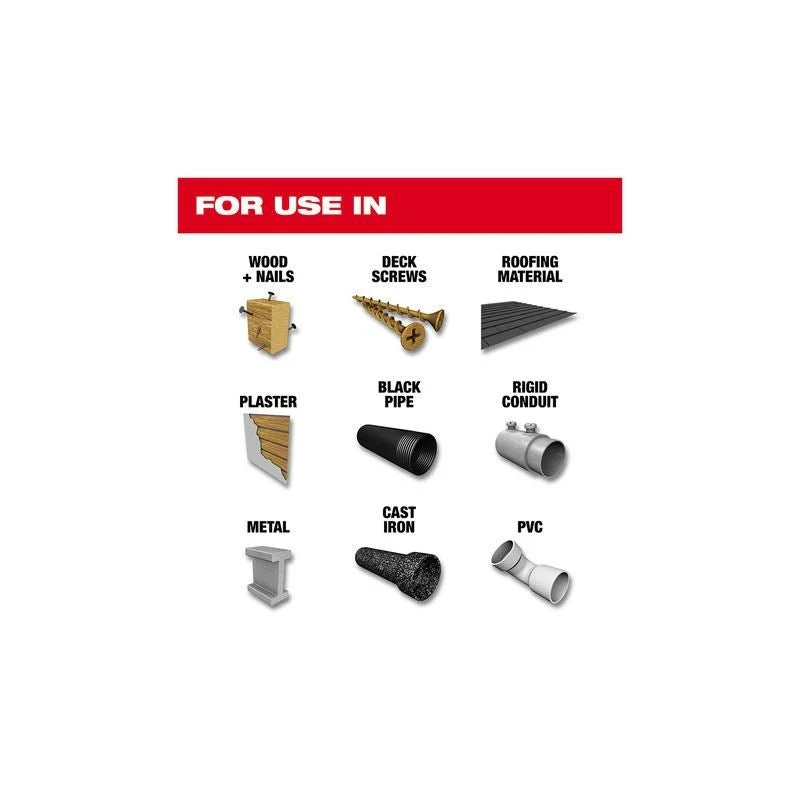Milwaukee 48-00-5272 The WRECKER with Nitrus Carbide SAWZALL Blade - 9in - Image 3