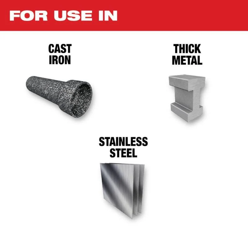 Milwaukee 48-00-5562 SAWZALL TORCH with NITRUS CARBIDE BLADES - 9in (5pk) - Image 5