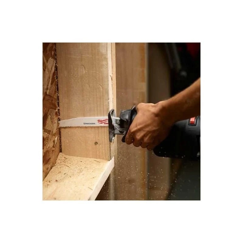 Milwaukee 48-00-5701 6"" 8 TPI The Wrecker SAWZALL Blade (5 Pk) - Image 5