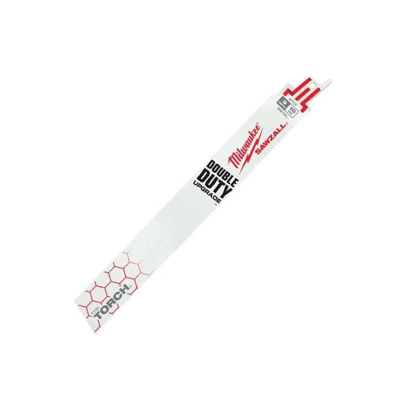 Milwaukee 48-00-5713 9"" 10 TPI The Torch SAWZALL Blades (5 Pk)