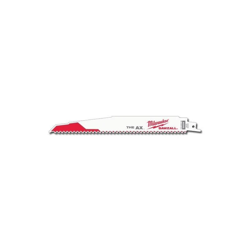 Milwaukee 48-00-8026 9"" 5 TPI The Ax SAWZALL Blade (25 Pk)