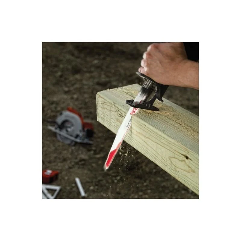Milwaukee 48-00-8026 9"" 5 TPI The Ax SAWZALL Blade (25 Pk) - Image 5